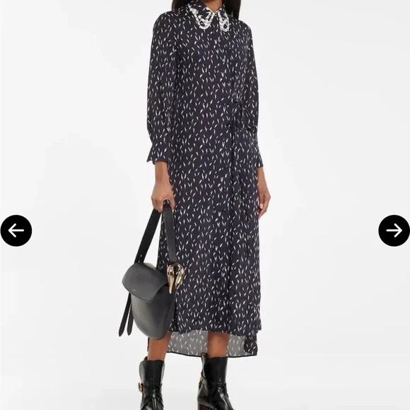 Chloe Izzie Leather Platform Boots - Picture 4 of 9